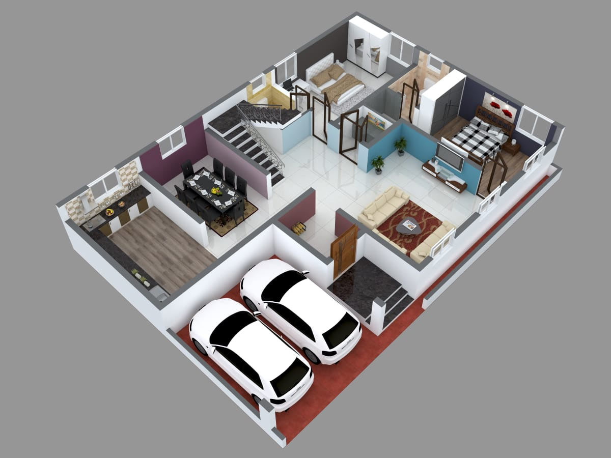 3D Floor Plan Designers Online In Bangalore