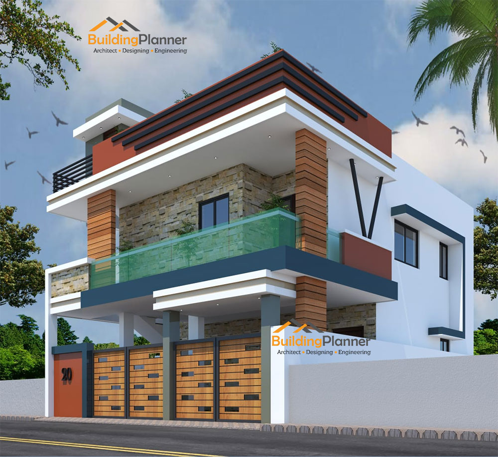 Buy 30x40 east facing readymade house plans online | BuildingPlanner